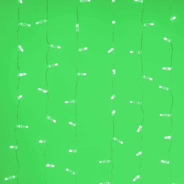 Уличная светодиодная гирлянда Ardecoled занавес 230V зеленый ARD-Curtain-Classic-2000X1500-Clear-360Led Green 024848